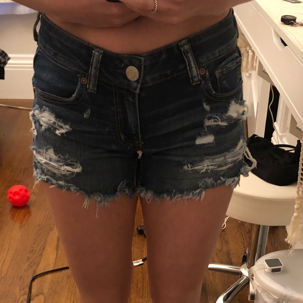 American Eagle Midrise Jean Short